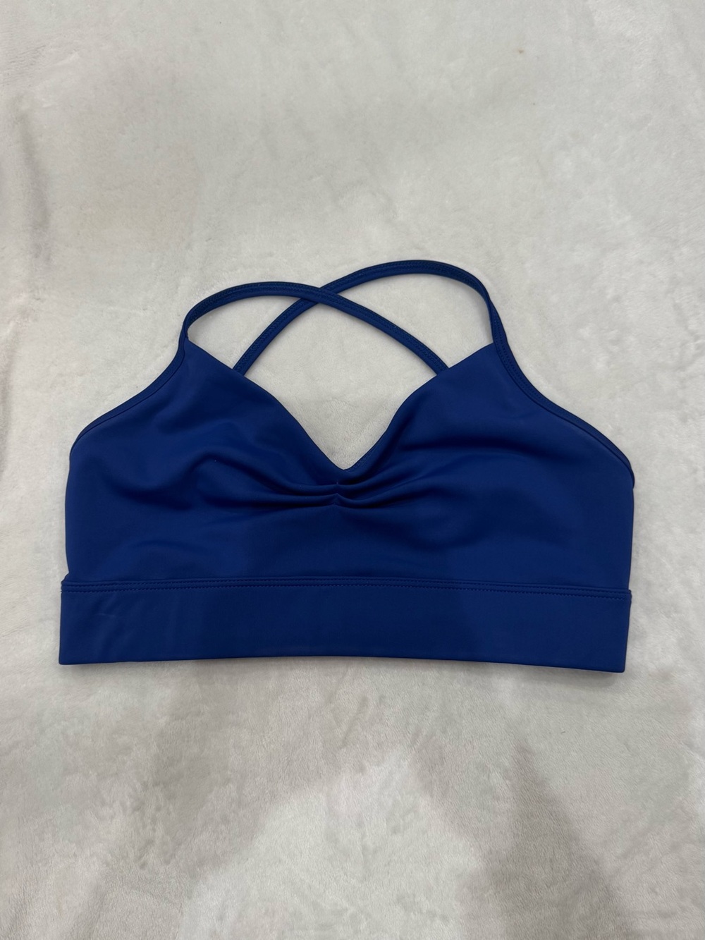 TIGER FRIDAY BLUE CROP TOP